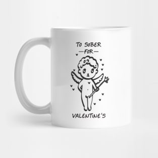 Cupid Too Sober For Valentine's Mug